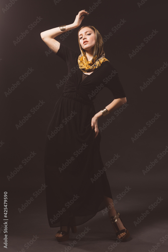 Beauty fashion oriental style girl Beauty fashion oriental style girl