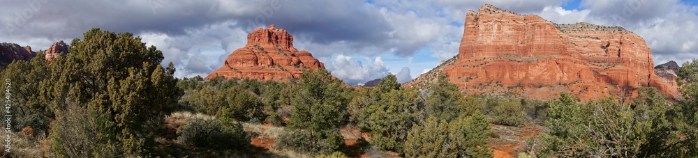 Courthouse Butte near Sedona Arizona USA