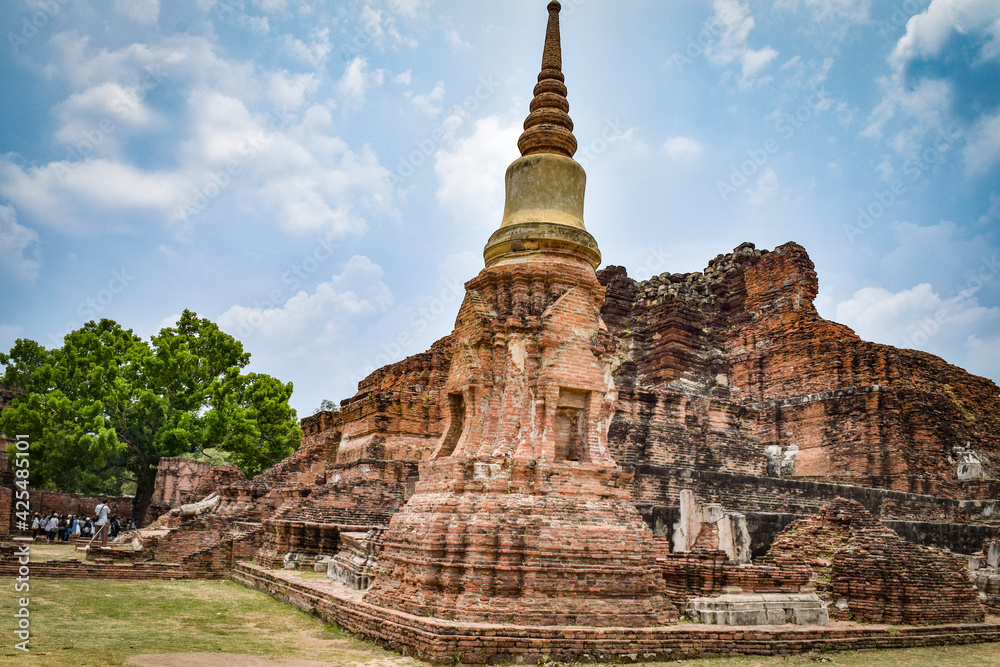 Fototapeta premium タイ･アユタヤの遺産都市探訪 