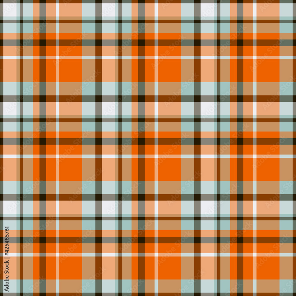 Plaid seamless pattern. Vector background of textile ornament. Flat fabric design. Plaid seamless pattern. Vector background of textile ornament. Flat fabric design.
