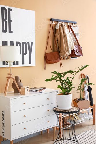 Stylish interior of modern ...