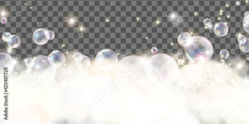 soap bubble vector