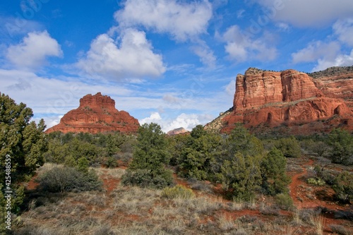 View on mountains near Sedona Arizona USA