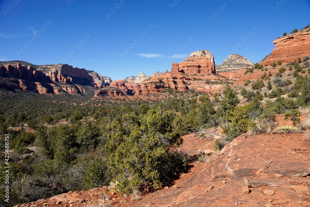 Fototapeta premium Vortex in mountains near Sedona Arizona USA