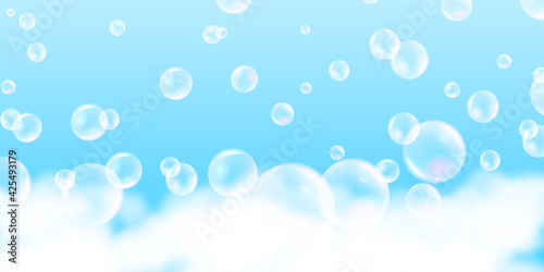 soap bubble vector