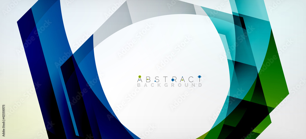 Transparent hexagons geometric shapes abstract background Transparent hexagons geometric shapes abstract background