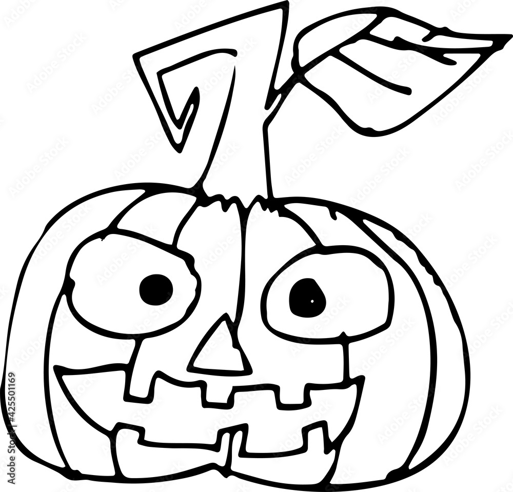 Halloween icon pumpkin sign design Halloween icon pumpkin sign design