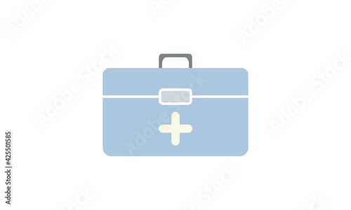 First aid box, Equipment, Briefcase, Health, Paramedic, Medicine, Kit, Hospital, Suitcase, Emergency free vector image icon