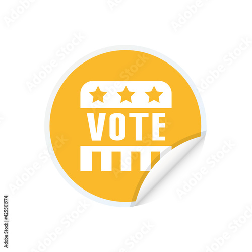 Vote - Sticker