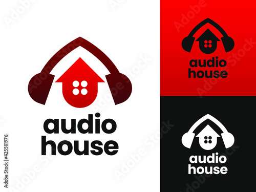 Audio House Logo Design