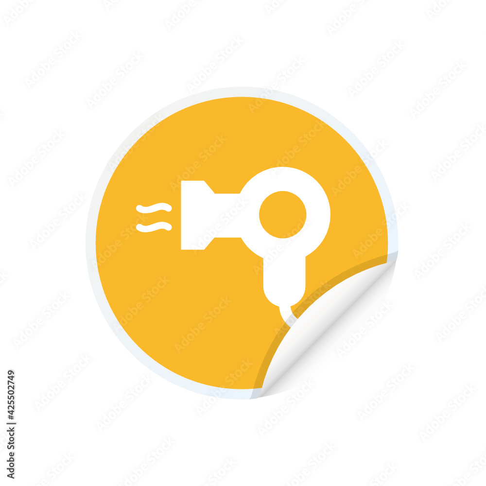Hairdryer - Sticker Hairdryer - Sticker
