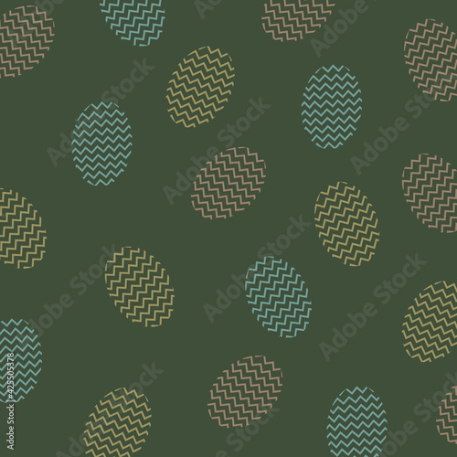 Line egg pattern. Egg background