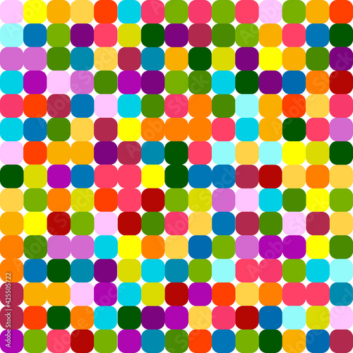 Wallpaper Mural Abstract geometric seamless pattern for your design Torontodigital.ca
