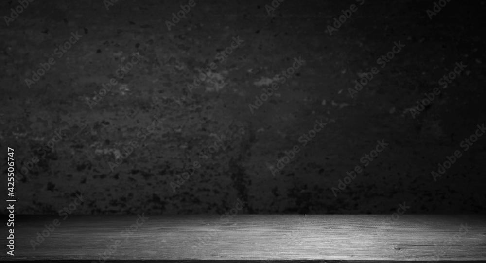 Image of dark concrete wall and floor Image of dark concrete wall and floor