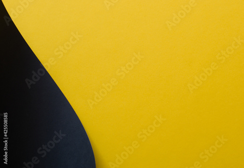 Black and yellow abstract background