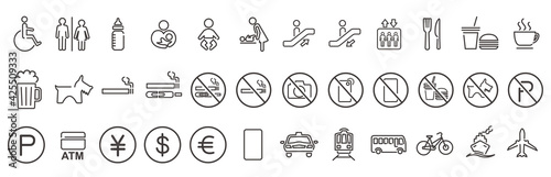  icon of toilet restroom wc vector
