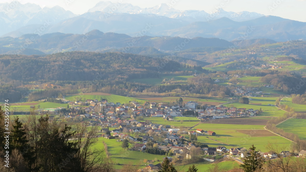 Moravce village in Slovenia
