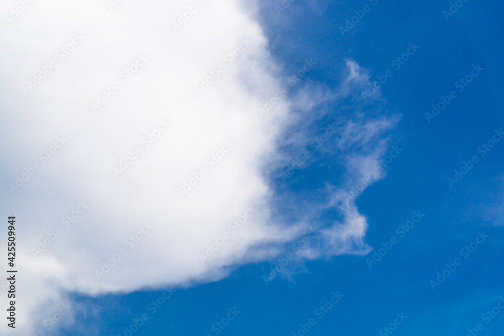 Beautiful view of blue sky with clouds. Beautiful shapes, partly cloudy. Colorful sunset. Natural sky background texture, beautiful color. Bright landscape in the blue sky Beautiful view of blue sky with clouds. Beautiful shapes, partly cloudy. Colorful sunset. Natural sky background texture, beautiful color. Bright landscape in the blue sky