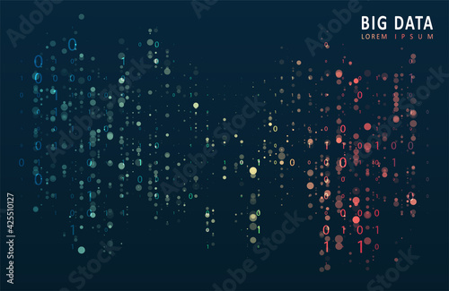 Abstract artificial intelligence element.