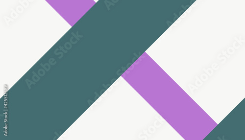 Simple clean abstract retro stripes pattern with white background