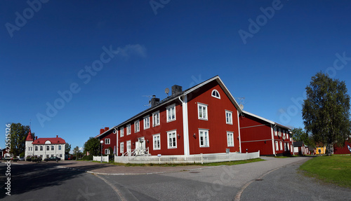 Gammelstad Church Town (Swedish: Gammelstads kyrkstad) is a UNESCO World Heritage Site, situated in Gammelstaden near the city of Lulea, Sweden at the northern end of the Gulf of Bothnia. photo