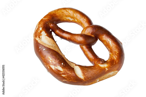 Pretzel isolated on white background