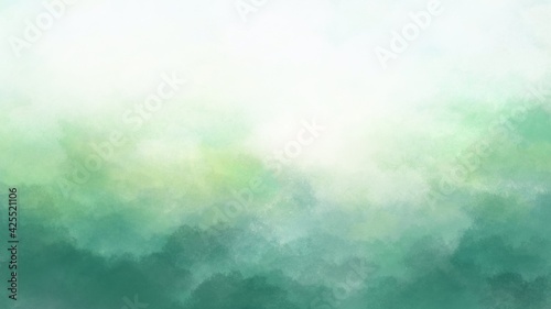 Abstract Background Green wallpapers have a beautiful color pastel with cloud texture