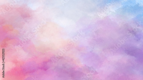 Abstract Background Colorful wallpapers have a beautiful color pastel with cloud texture © NARANAT STUDIO