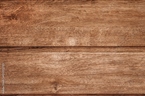 Wallpaper Mural Close-up brown vintage natural wooden planks. Dark aged empty texture. Torontodigital.ca