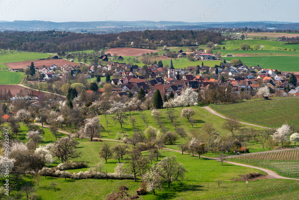 Diefenbach (Kraichgau) im Frühling