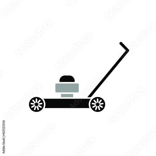 Grass cutter icon template