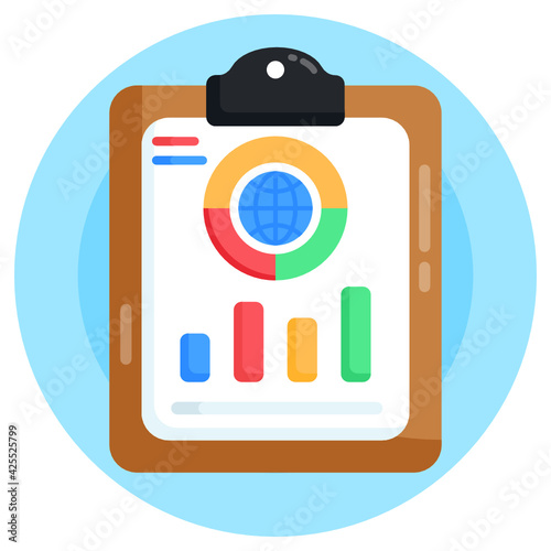 
Download this premium flat icon of business document  

