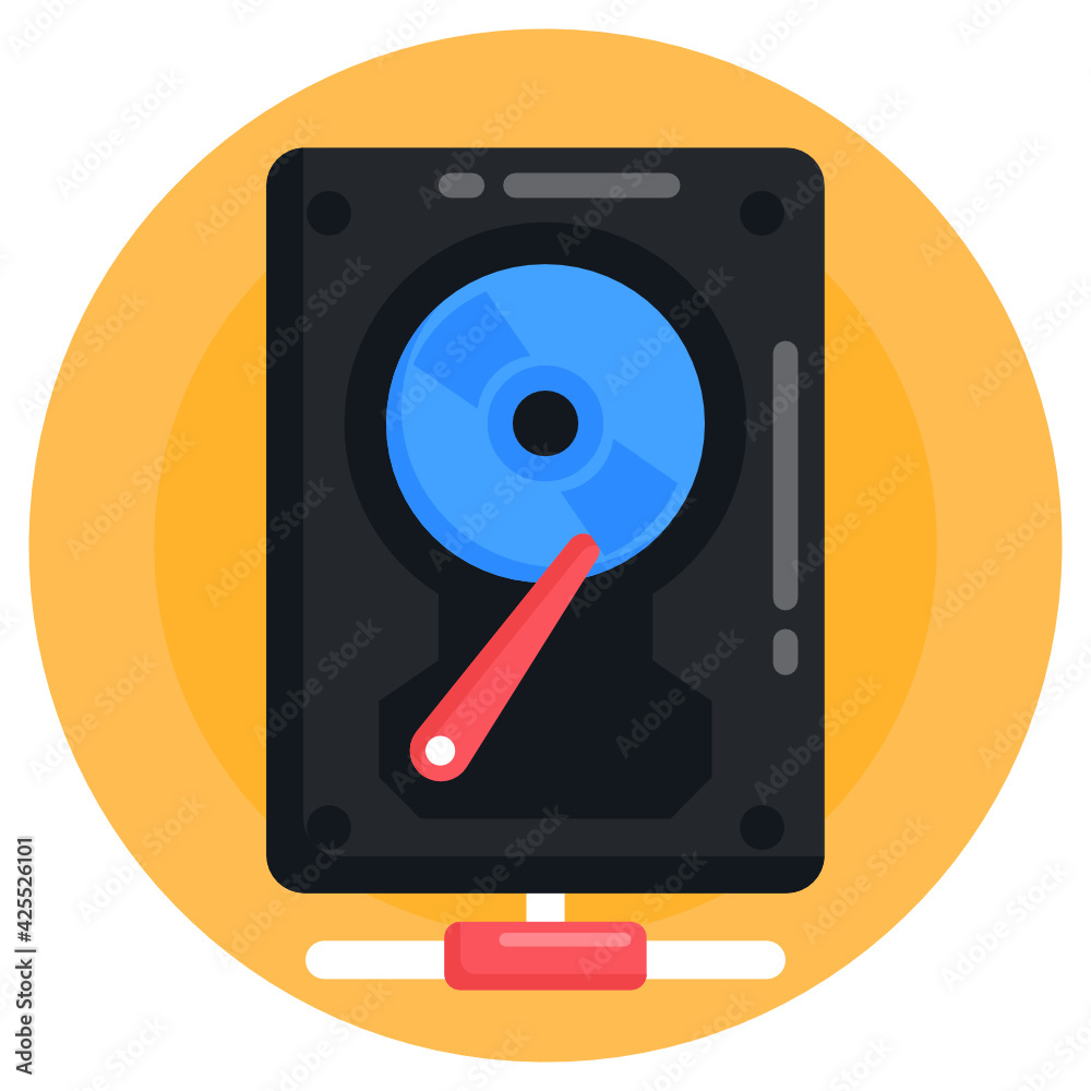 Download this premium flat icon of hard drive network
Download this premium flat icon of hard drive network
