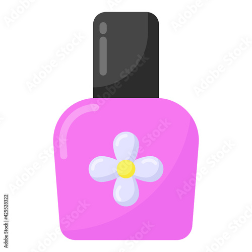 
A modern style icon of spa oil 

