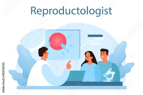 Reproductologist and reproductive health. Human anatomy, biological