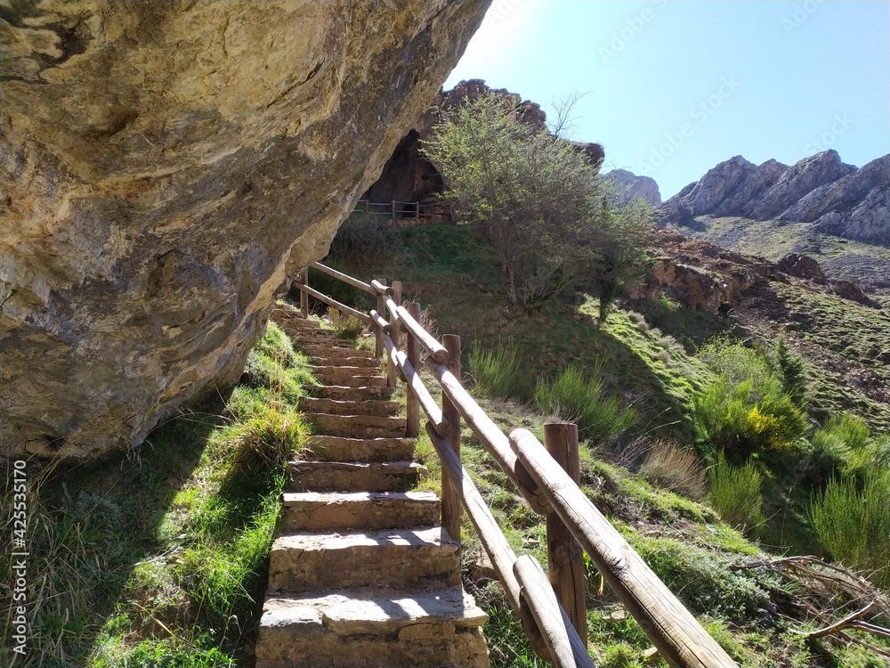 Fototapeta premium Calderones de Piedrasecha