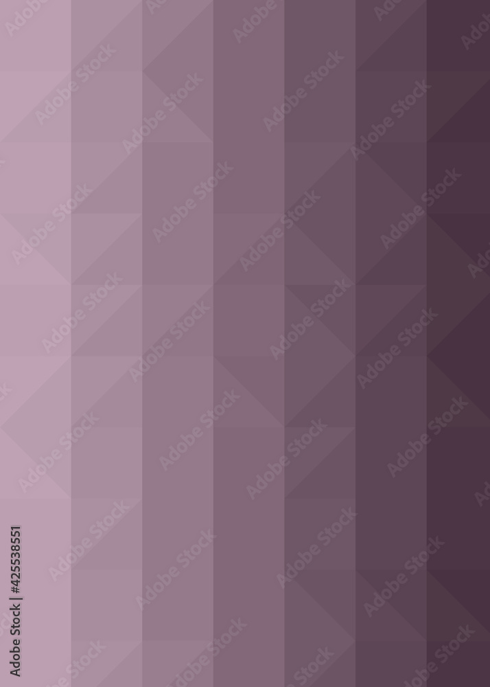 Abstract color Low-Polygones Generative Art background illustration