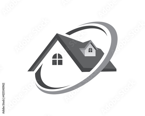 home logo icon circle