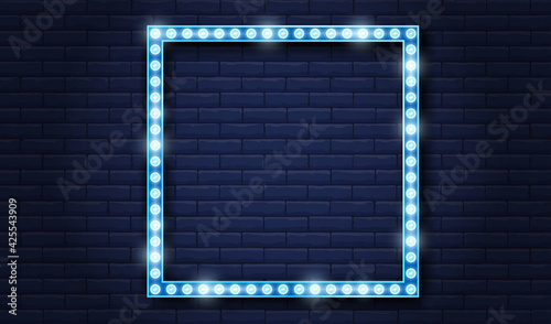 Retro Light Letters