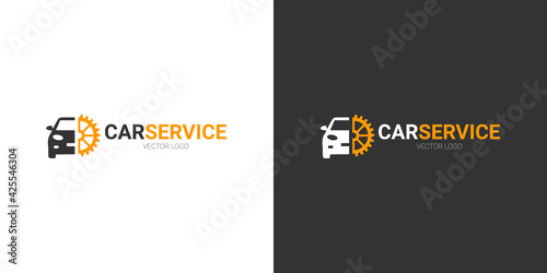 Car service logo. Auto repair logotype template