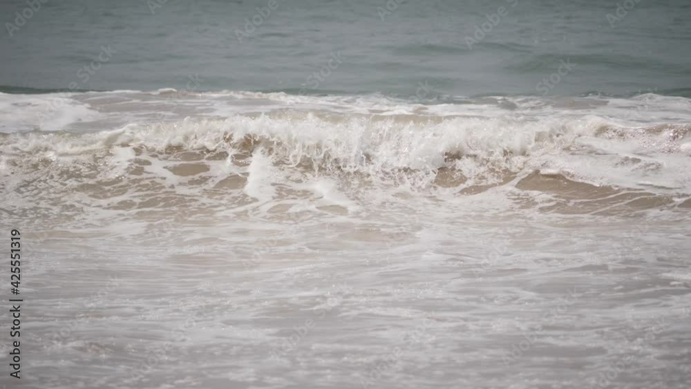 Macro shot of ocean waves, Waves of ocean Macro shot of ocean waves, Waves of ocean