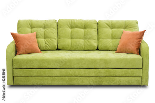 Soft furniture on a white background in isolation