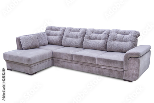 Soft furniture on a white background in isolation