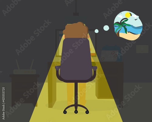 post-vacation blues or post-travel depression after travelling