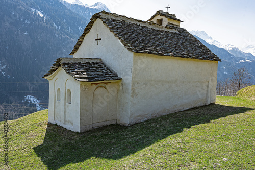 Oratorio di San Martino, Quinto, Kanton Tessin, Schweiz