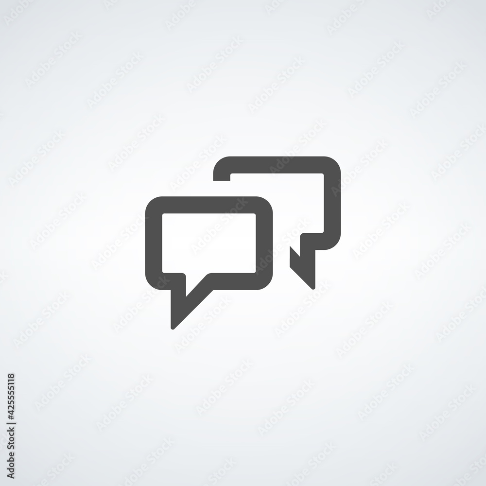 Speech bubbles different colors. talk communication speech bubbles. Dialog elements. Conversation and tech support icon. Stock Vector illustration isolated on white background. Speech bubbles different colors. talk communication speech bubbles. Dialog elements. Conversation and tech support icon. Stock Vector illustration isolated on white background.