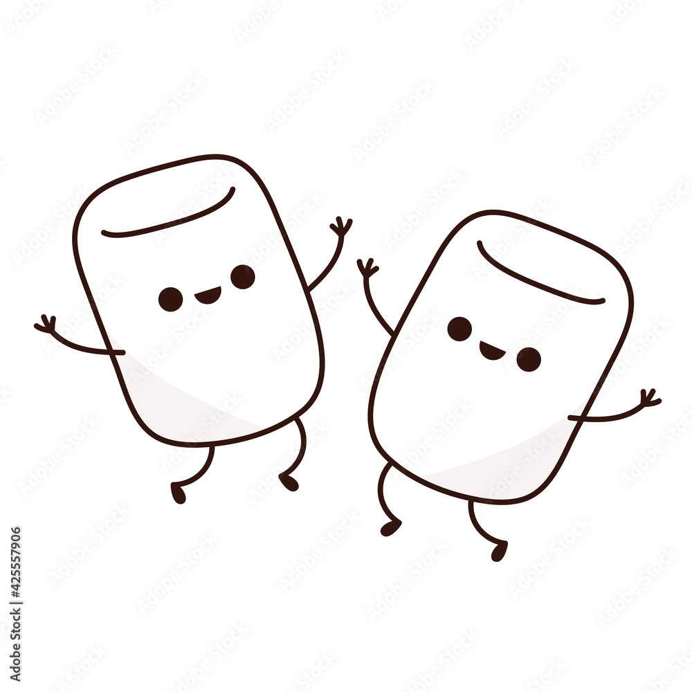 Marshmallow cartoon. marshmallow character design. Marshmallow cartoon. marshmallow character design.