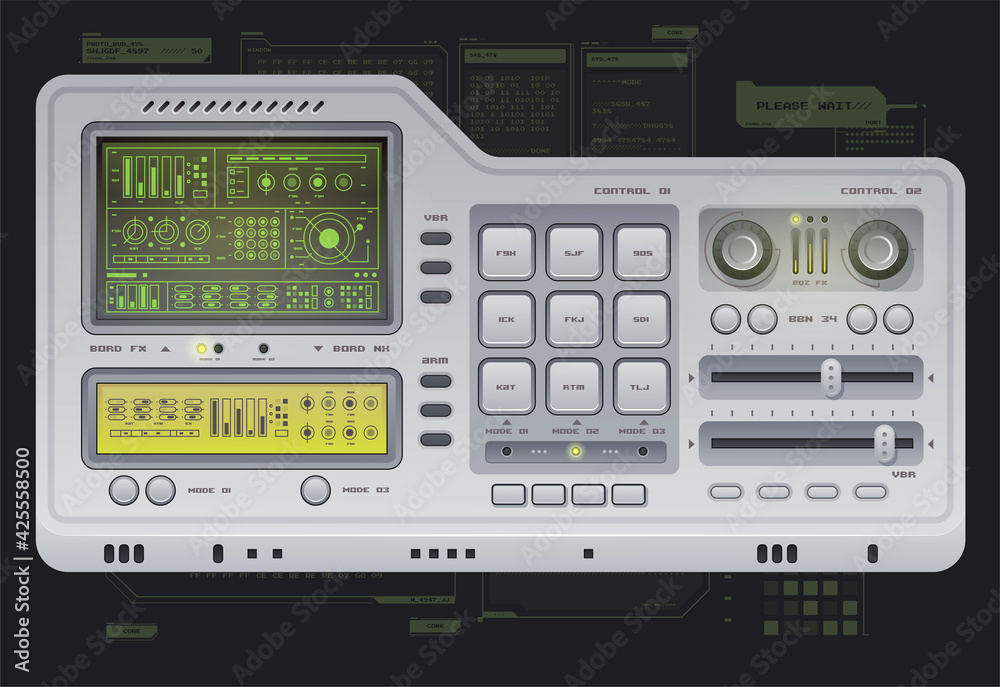 lo-fi user interface. Creative template in the style of science fiction. Abstract 80s interface. Retro computer with old programs. lo-fi user interface. Creative template in the style of science fiction. Abstract 80s interface. Retro computer with old programs.
