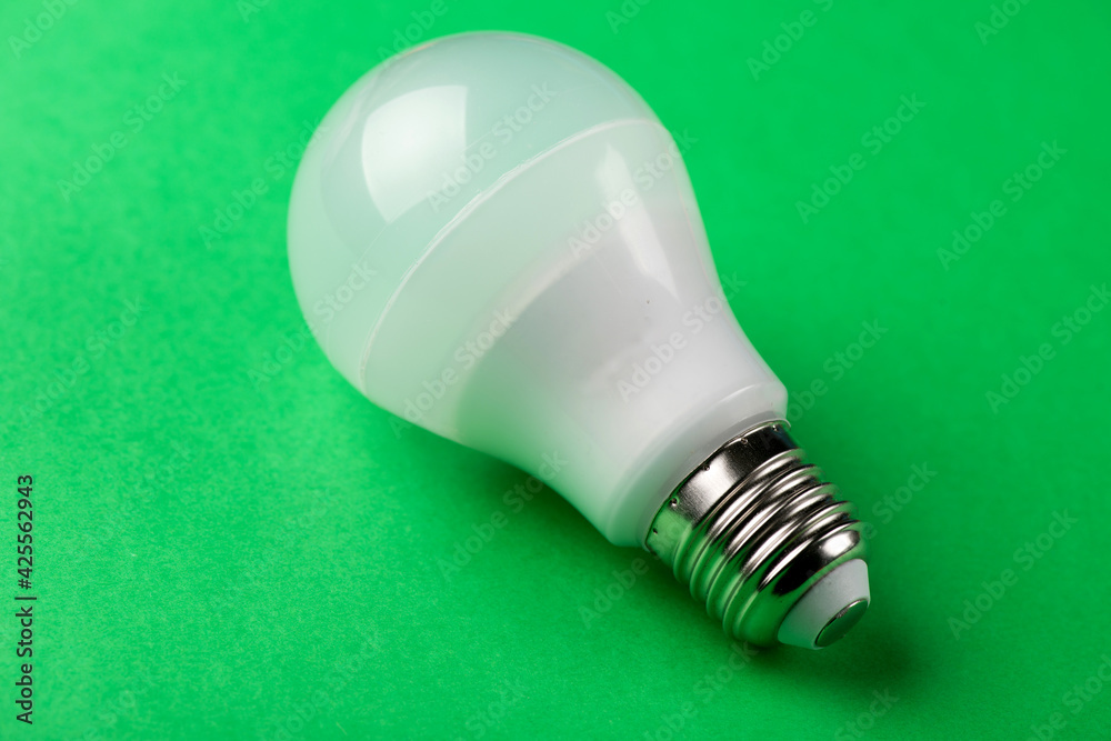 LED lamp with incandescent bulbs on the background. photography led lamp LED lamp with incandescent bulbs on the background. photography led lamp