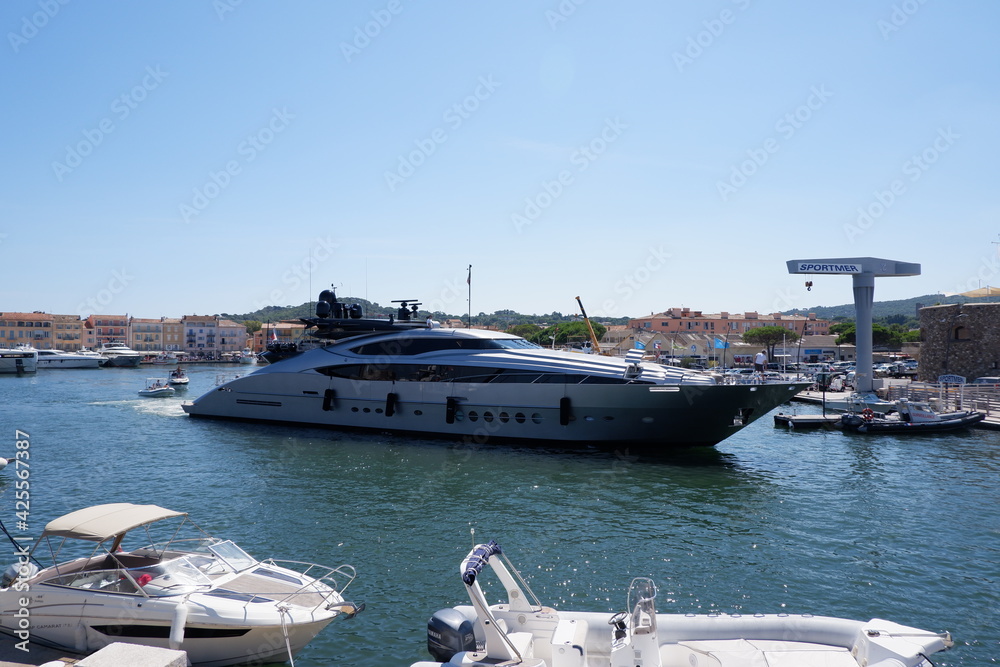 St Tropez Hafen Yacht